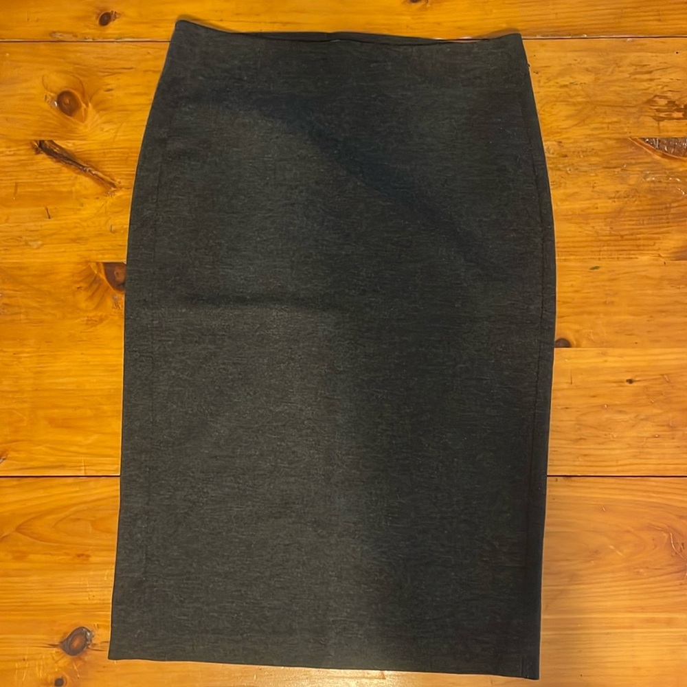 Vince Camuto Heathered Grey Pencil Skirt